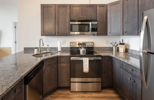 Sosuite 2BR Apt w W/d, Gym, On-site Restaurant - Foto 9