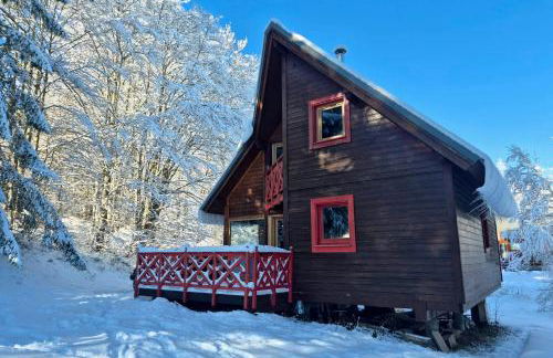 Magnifique chalet Nordique à La Féclaz - Idéal pour 6 personnes - Foto 14