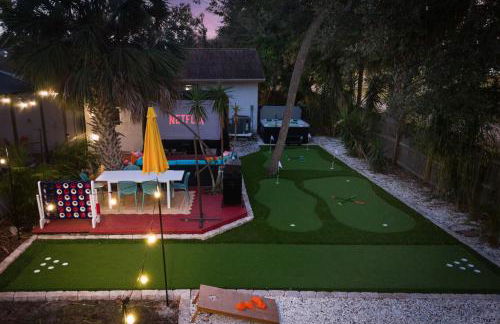 Outdoor Theatre Pool Putt Putt Hot Tub - Foto 2