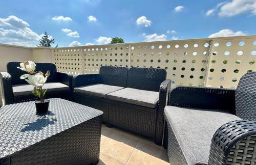 Lumen Chartrain - appartement proche centre-ville, balcon et parking - Foto 7