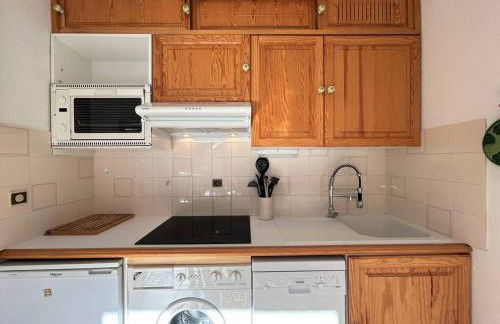 Serre Chevalier, appartement T3, 4 personnes plein sud avec balcon, près des pistes, Meublé touristique 3 étoiles - Foto 6