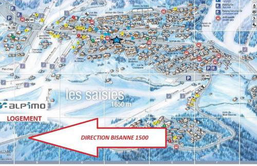 Appartement 3 pièces, skis aux pieds, Les Saisies, 6 pers - FR-1-594-336 - Foto 9