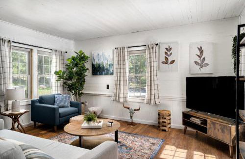 Woodland cabin w hot tub & fire pit - Foto 6