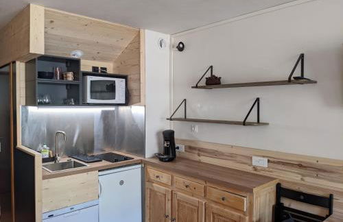 Studio rénové centre station Vallandry - Foto 7