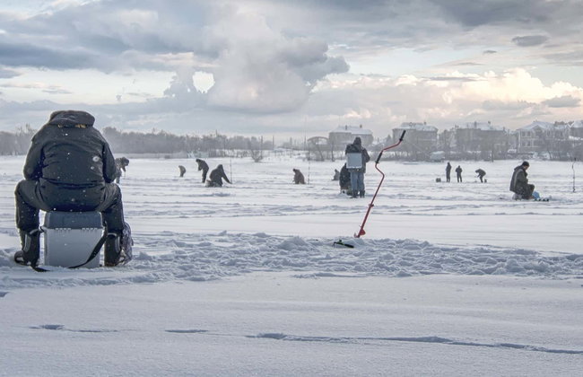 Pesca en el hielo en Saariselkä - Foto 1