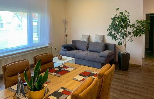 Top-moderne Ferienwohnung und Apartments auf früherem wunderschönen Bauernhof im Elbe-Elster-Kreis in Brandenburg bei Herzberg-Elster, Schönewalde, Holzdorf - Foto 6