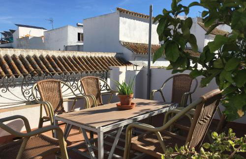 CASA LEÓN BLANCO CARMONA reformada céntrica con chimenea y terraza con vistas - Foto 28