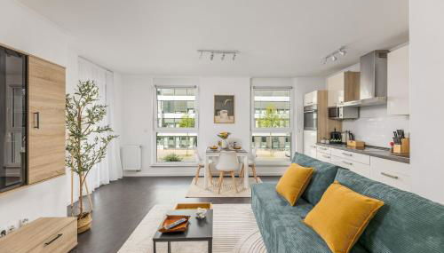 Kalina Suites - Apartment am Rhein, Nähe BASF, AbbVie, Uni MA - Foto 2, stove