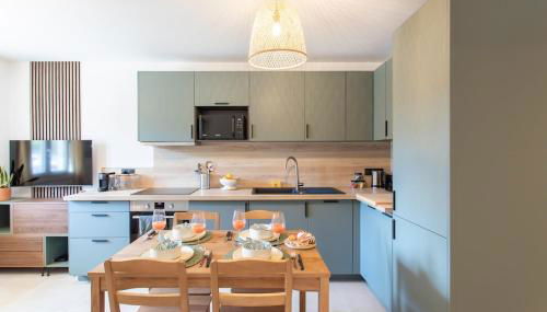 #41 Flat for 6, 3 Bdrs Parking Wifi 5mins walk Tram T1 - Foto 3