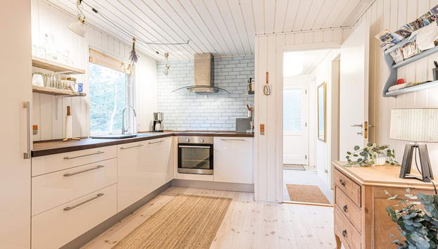 4 Person Holiday Home in Norre Nebel - Foto 5, Cocina privada