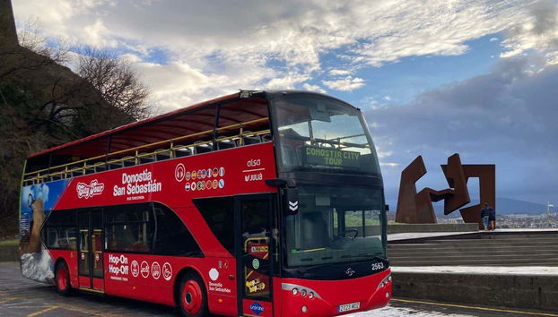 Il bus durante il percorso