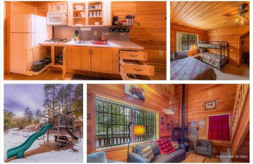 Cabin #1 Buffalo Herd -Pet Friendly - Sleeps 6 - Playground & Game Room - Foto 19