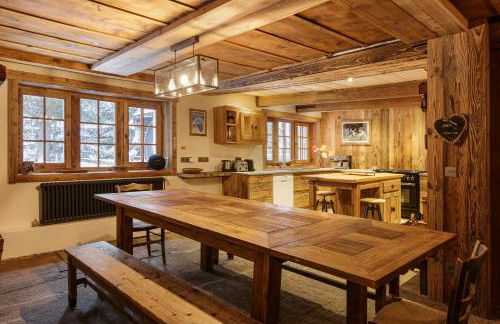 Lavancher - Chalet 400m2 Ferme 1803 renovee Sauna Billard - Foto 33