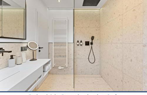 1-2 Personen - Parkplatz - Fahrradgarage - Zentrum - Küche - Balkon - WLAN - Klima - Foto 25