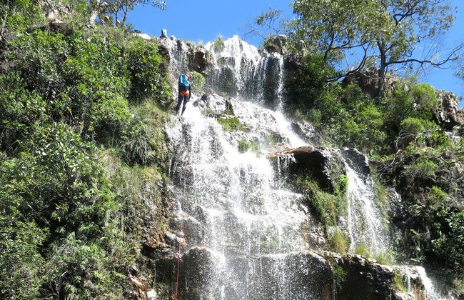 Água Fría Waterfall Rappelling - Foto 4