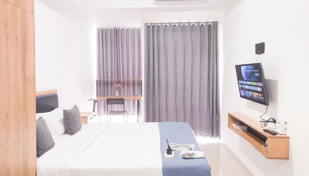 Comfortable And Elegant Studio At Pacific Garden Apartment - Foto 5, Habitación