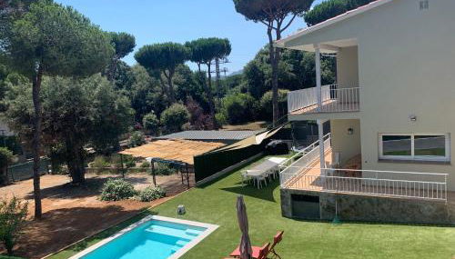 Costa Brava Villa - Foto 3, Garden, sunbed, Garden view