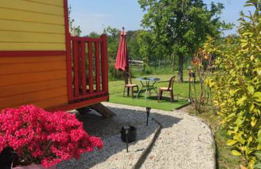 roulotte du domaine des Chevrettes - Foto 2