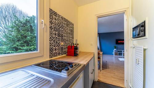 L'Azur - Parking privé - Hypercentre - Wifi - Foto 5, stove