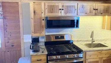 Pine and Paddle Cottage on Black Lake - Foto 3, stove