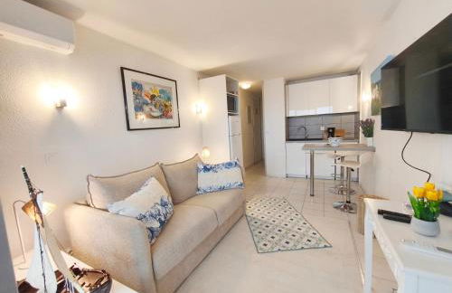 Adoya plage Studio cabine vue port et mer - Foto 16