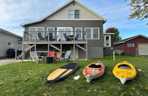 Wolf River Multi-Family Retreat - Sleeps 14 Pontoon Boat Paddle Boards Firepit - Foto 19