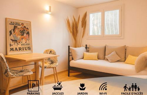 Le jardinet d'Emma - Jacuzzi & Jardin à Arles Calme Parking Gratuit RDC - Foto 3