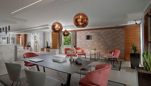 Sala de estar do lobby