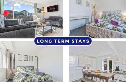 Long-Stay, Contractors & Re-locators 3BR Bungalow NG13, Parking, Sleeps 6 - Foto 1