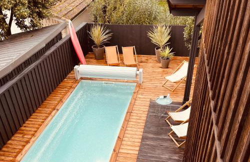 Belle maison avec piscine plein centre Cap Ferret - Foto 1