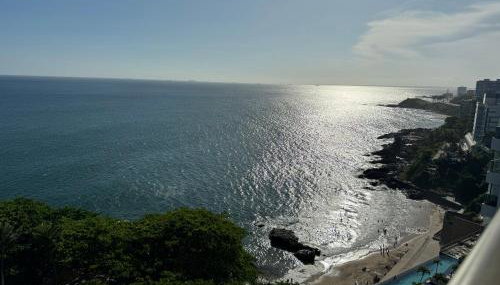 Apartamento alto padrão Salvador BC1309 Pé na Areia Vista Mar Barra Ondina - Foto 3