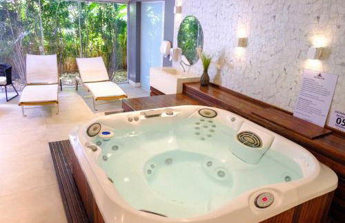 Essence Life Residence com Vista Mar, apartamento completo com 2 quartos em Condomínio Clube a 100 metros da Praia do Campeche, Florianópolis - Photo 67