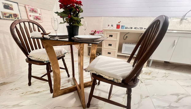 Essbereich im Zimmer