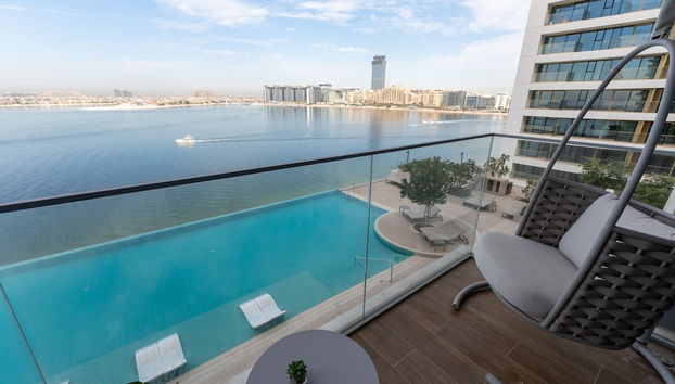 Premium 2BR Emaar Beachfront w Beach Access - Foto 3, Habitación