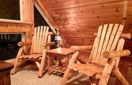 One of a Kind Rustic Log Cabin near Bryce Resort - Large Game Room - Fire Pit - Large Deck - BBQ - Foto 48