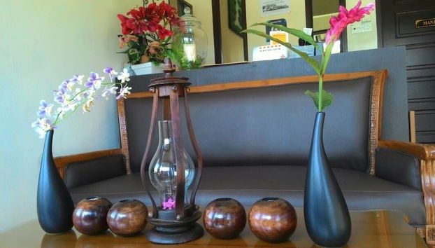 Zona de estar del vestíbulo