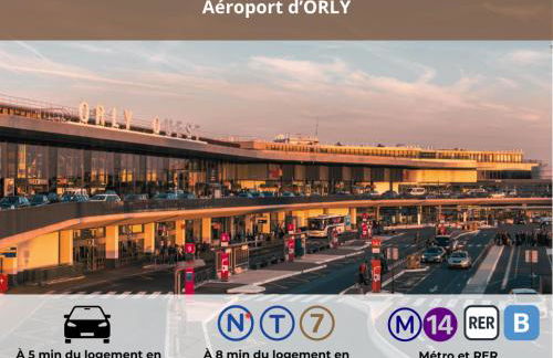 Charmant T2 à 5 minutes de l'Aéroport d'Orly - Foto 23