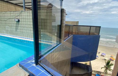 Cobertura Piscina Privativa frente e Vista Mar Centro Mongaguá - Photo 23