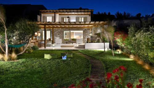 Beachfront Villa Cohyli, Kalafatis Beach - Foto 1, Garden