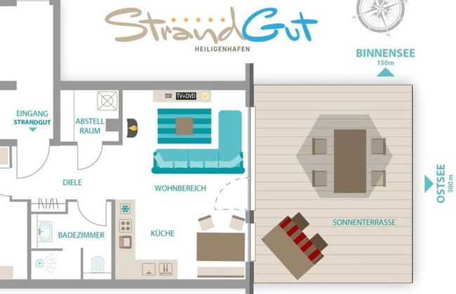 Holiday Apartment Strandgut 16.1 - Foto 13