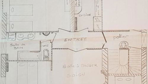 Grand appartement 6 pers., cadre calme, proche Nancy et Lunéville, toutes commodités, tout inclus - FR-1-584-179 - Foto 2