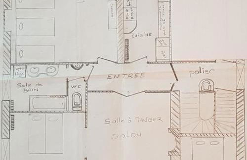 Grand appartement 6 pers., cadre calme, proche Nancy et Lunéville, toutes commodités, tout inclus - FR-1-584-179 - Foto 2