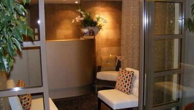 Zona de estar del vestíbulo