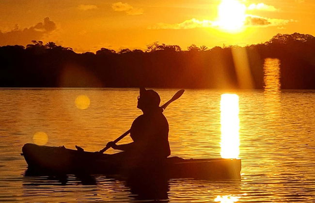 Tour en kayak al atardecer por los manglares de la isla de Boipeba - Foto 8