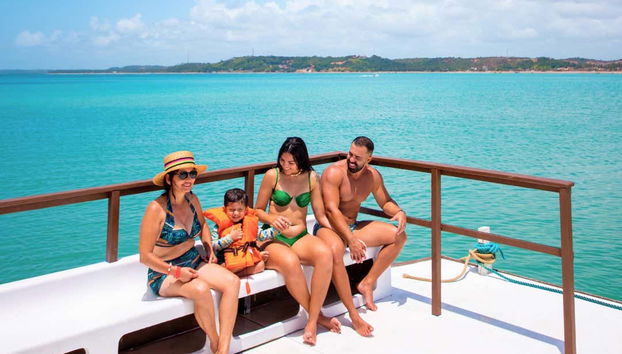 Paseo en barco por las piscinas naturales de Japaratinga - Foto 4