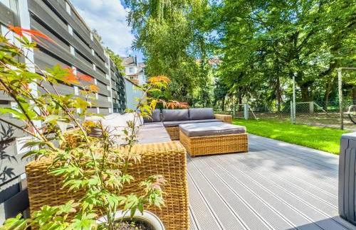 Citynah, Balkon, große Küche und Garten - Foto 6