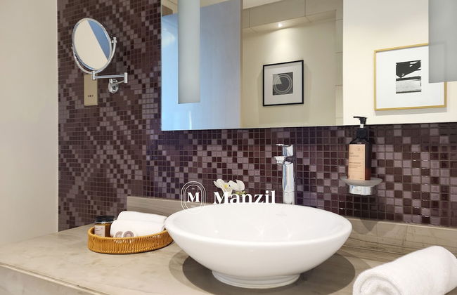 Manzil - Cozy 1BR in Paramount w Burj Khalifa View - Photo 9