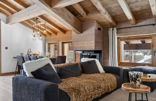 Megeve Luxury Spa Escape with views and parking - Foto 39