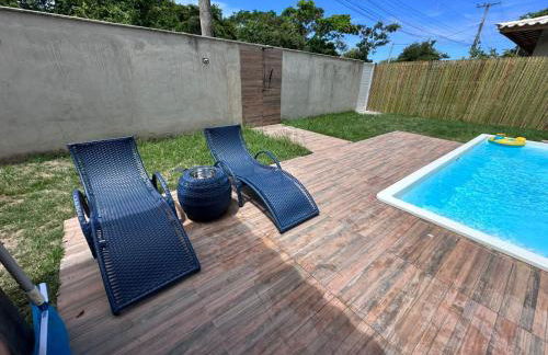 Chalé da Márcia com Piscina e Churrasqueira Privativos - Foto 6