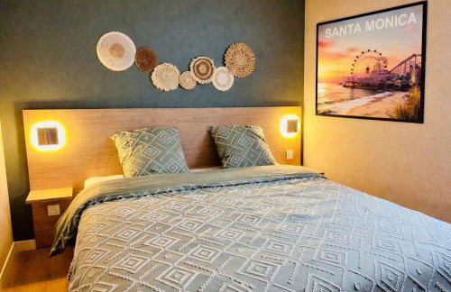 Appartement cosy ambiance Venice Beach dans résidence avec piscine 4 pers 2 chambres - Foto 11